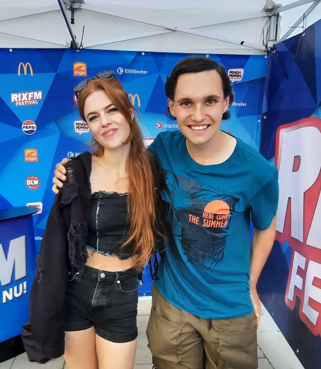 robertjed1996's tweet image. I have met Cazzi Opeia, Dotter and Arwin. They will soon perform on Rix FM Festival in Karlskrona

#rixfm #rixfmfestival