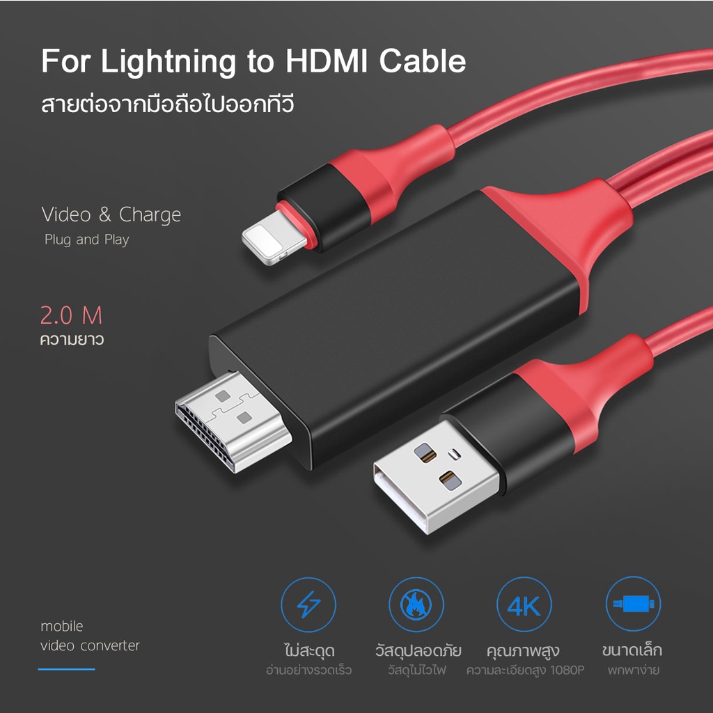 nokreview's tweet image. สาย HDMI เชื่อมต่อมือถือกับทีวี รองรับการส่งสัญญาณภาพ 1080P ใช้ได้กับ iOS หลายรุ่น สะดวกสำหรับการแสดงผลบนทีวีและโปรเจคเตอร์ หมดปัญหาเสียงไม่มีภาพ #HDMICable #MobileToTV #iOSCompatible #1080PQuality #EasyConnection

💖 รีวิว ➡️ s.shopee.co.th/LTI4TBoor