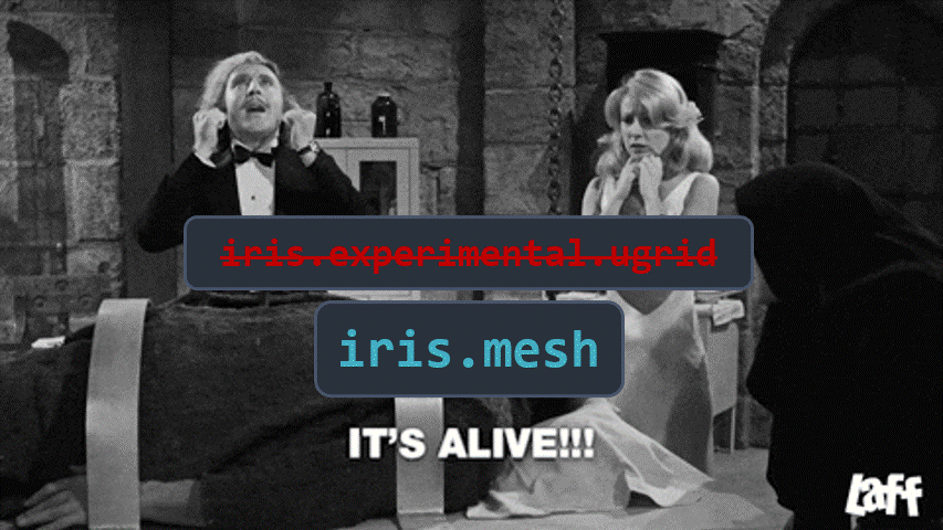 scitools_iris's tweet photo. The Iris 3.10 release candidate is out!

More info at this link, including installation instructions:
https://t.co/JrCZcAr0UJ

One of the many changes in this release is moving mesh support in Iris out of experimental and into the core of Iris! https://t.co/IY4KroGq1g