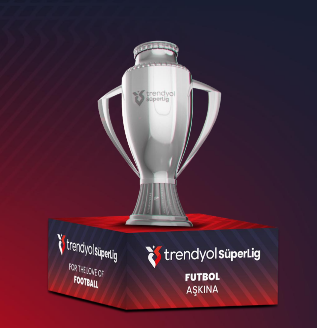bpthaber's tweet photo. 2024-25 sezonunda Süper Lig şampiyonuna verilecek kupa tanıtıldı. https://t.co/6hNNeWIDtM
