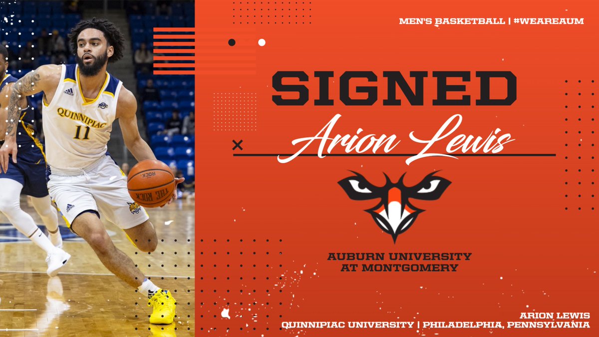 ✍️NEW SIGNEE✍️

Welcome to the Warhawk hoops fam, Arion!

#WeAreAUM