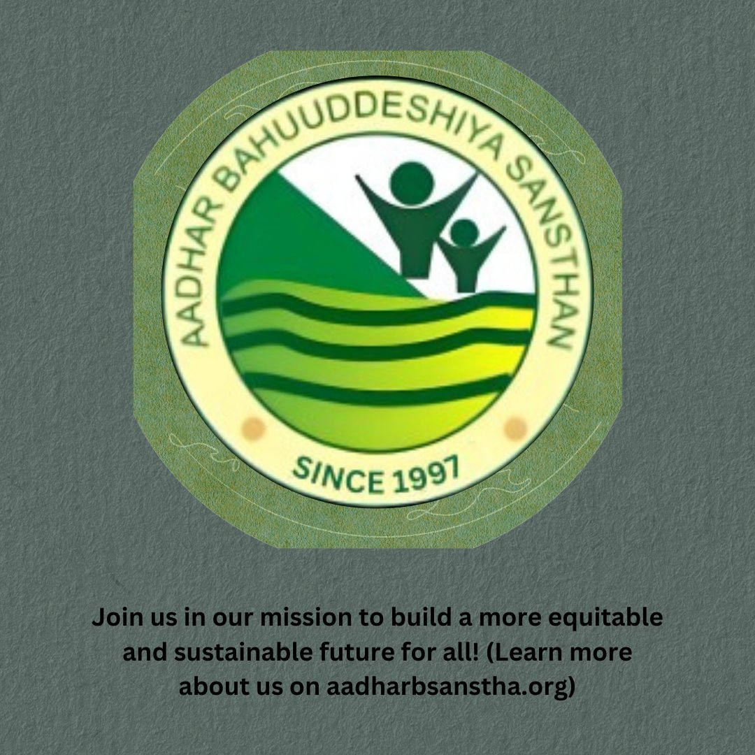 AadharSanstha97's tweet photo. Aadhar Sanstha since 1997 has been committed to creating a more equitable and sustainable future for all! Women and child empowerment, support for marginalized communities. We also have projects related to environment and mental health related causes. https://t.co/9NJQB96Iv5
