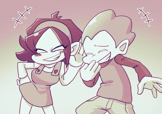 PicoくんとNeneちゃんのこの感じ可愛くてLOVE