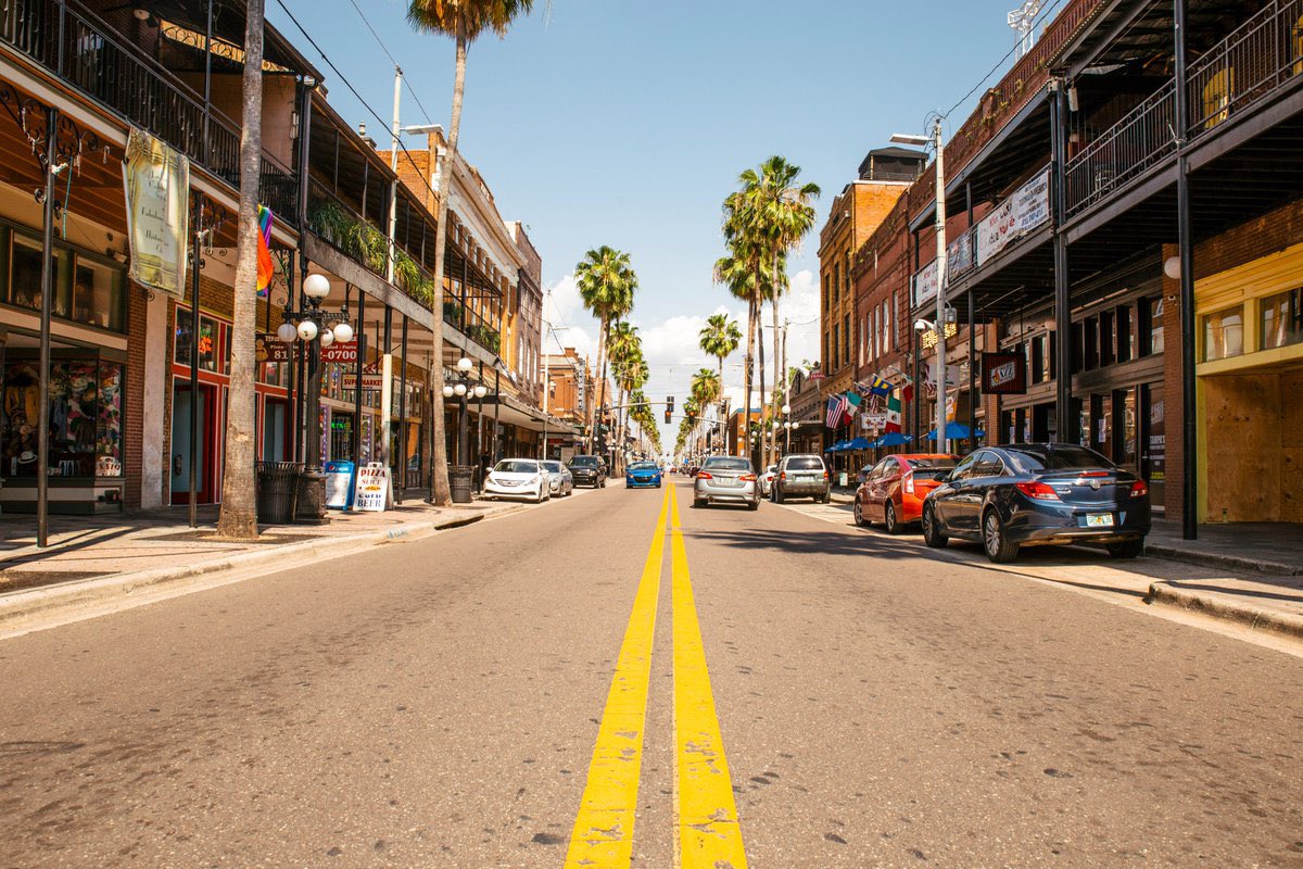 USFMSOC's tweet photo. Ybor City is just around the corner!

#HornsUp🤘 https://t.co/mATg0Qo43o