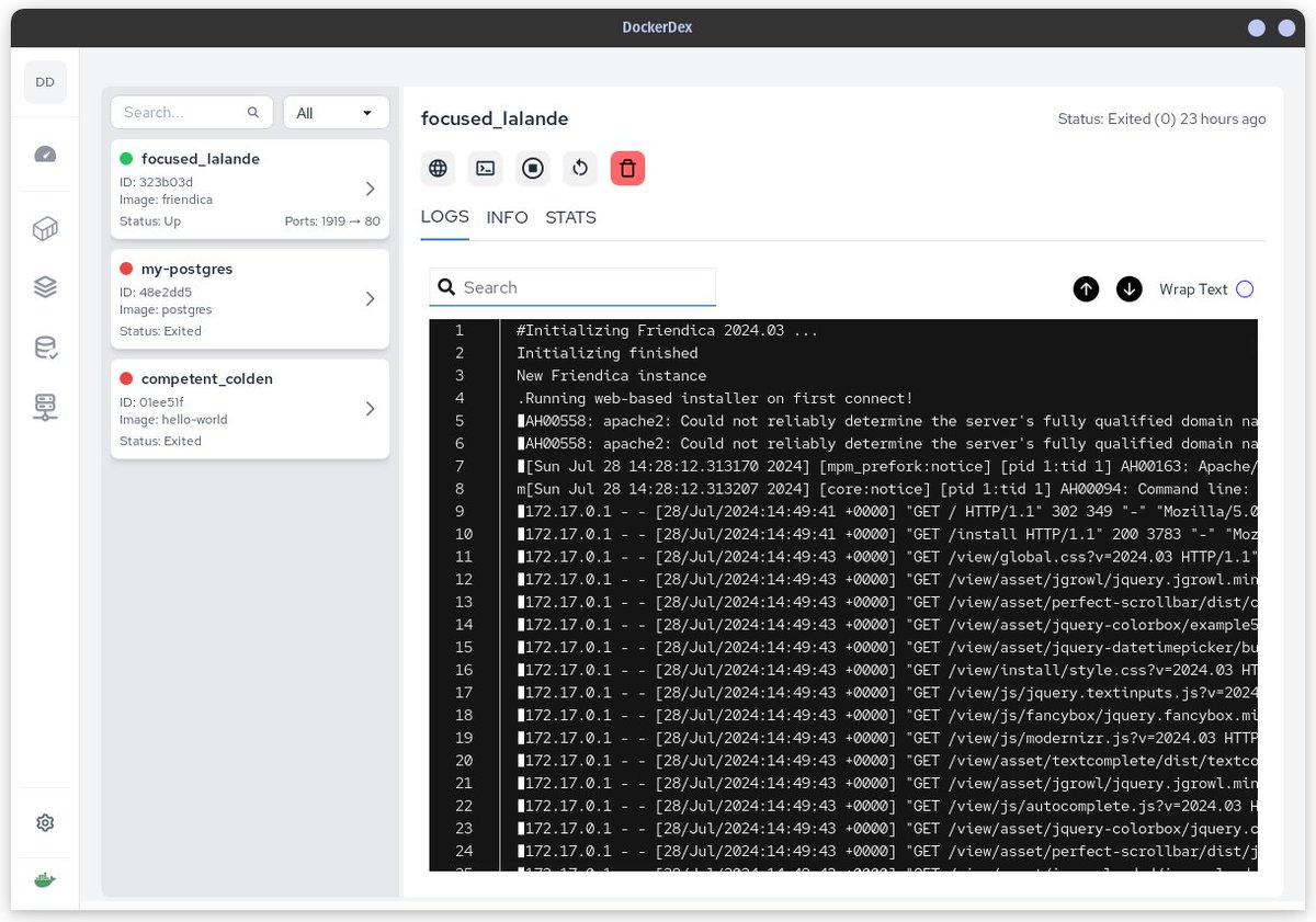 ropali_munshi's tweet image. project update: implemented docker container operations on UI. Looking good so far.

#rustlang #tauriapp #LearnInPublic