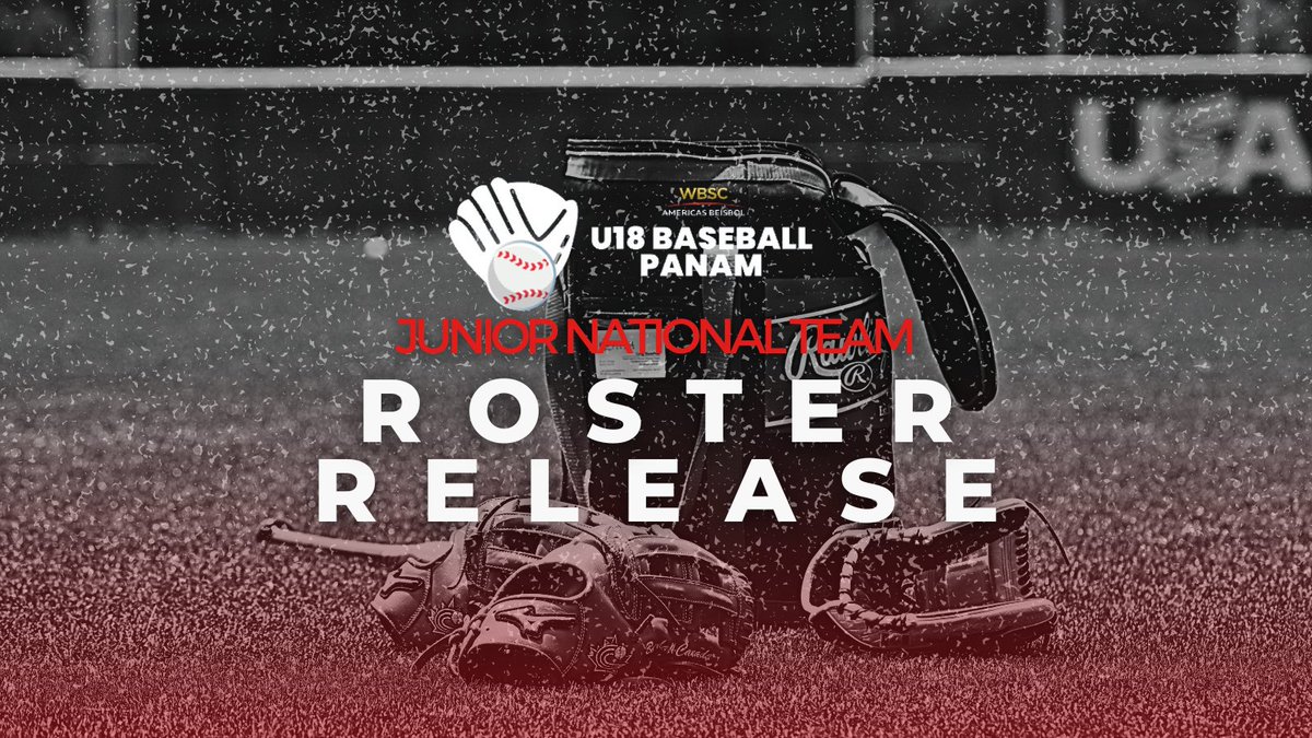 🗞️ Roster Revealed for 2024 U-18 Pan American Championship
🗞️ Dévoilement de l'alignement pour les qualifications panaméricains U-18

EN: bit.ly/4d4y33x
FR: bit.ly/4foRN3j

⚾️🇨🇦
#BaseballCanada | #JNT