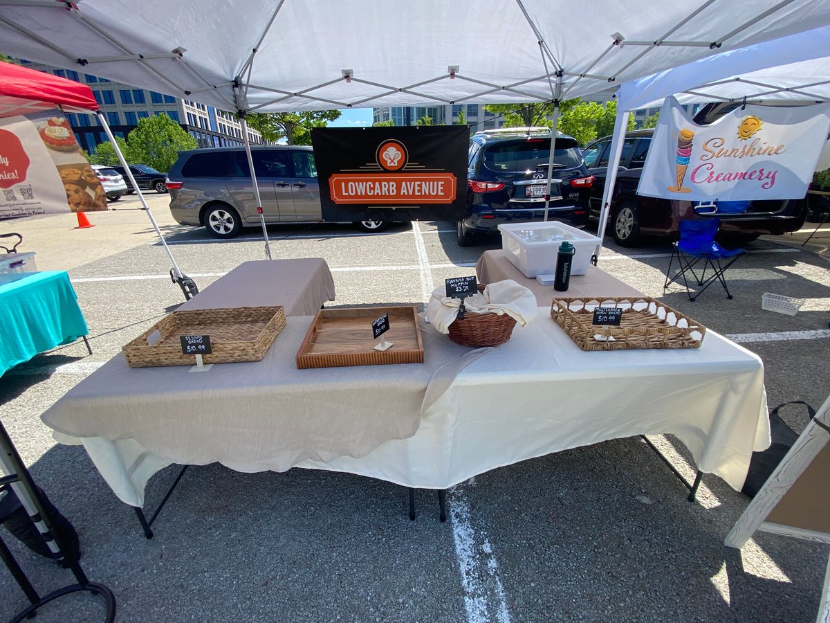 lowcarbavenue's tweet image. We're at the Shady Grove Farmers' Market from 11am to 2pm every Wednesday! Shady Grove always sells out fast so make sure you get your breads before they're gone!

#lowcarbbread #KetoBread #lowcarbdiet #healthybread #ketodiet #farmersmarket  #bread #biscotti