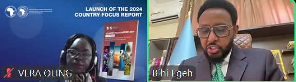 NnennaNwabufo's tweet photo. @AfDB_Group @choi_afdb @EmekaAnuforo @MulamaJ @smugera @dstunya @VeraOling Excited to launch the 2024 Country Focus Report for #Somalia. The theme, 'Reform of the Global Financial Architecture,' addresses critical challenges to Africa's growth and sustainable development. #AEO2024 #CFR2024 @AfDB_Group https://t.co/KLMCnwJMup