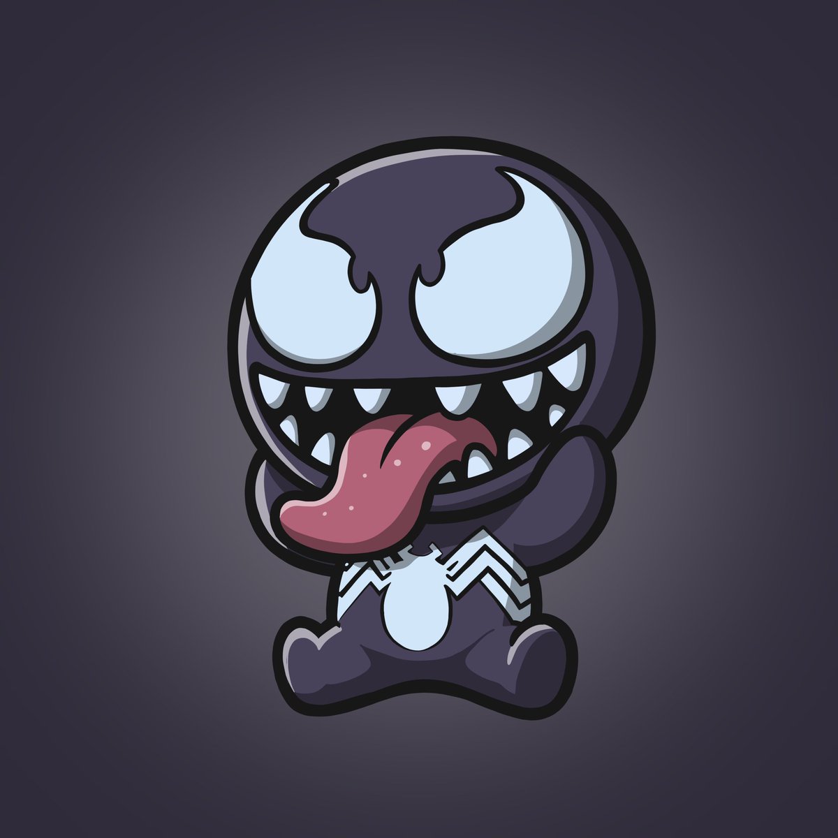 telmitto's tweet photo. “Venom!” - Venom, the iconic anti-hero with a sinister edge and a complex personality! 🖤🕷️

#venom #SpiderMan #SpiderVerse #marvel https://t.co/XElphym6yI