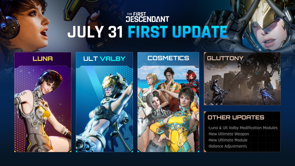 The First Descendant Official tweet media