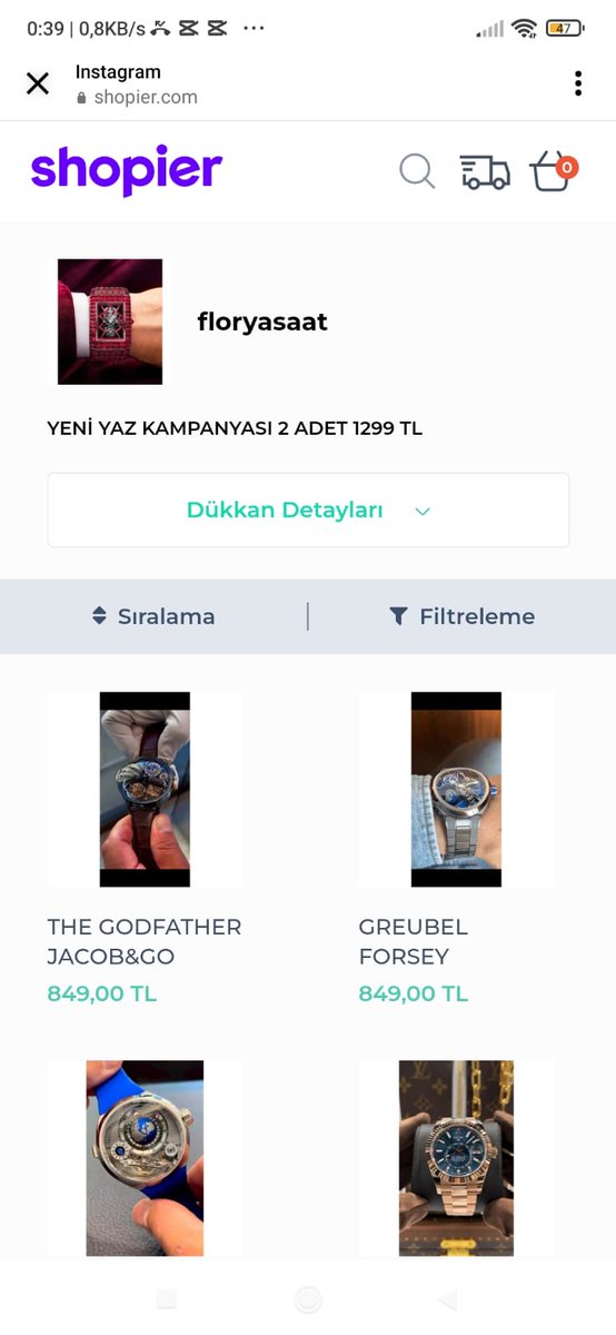 dervisbaba10's tweet photo. Aman arkadaşımın başına geldi dolandırıldı bu Instagram sayfasindan dikkat edin sakin alisveris yapmayın #Fenerbahce #Gs #haniye https://t.co/rMWVQTWCkU
