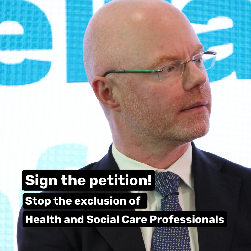 forsa_union_ie's tweet photo. Action alert! Health &amp; Social Care Professionals have been excluded from representation on the Senior Management Team, in the new HSE Health Regions.

This is a backwards step at a critical time. Sign the petition now if you agree – #TeamHSCP needs a seat at the table.