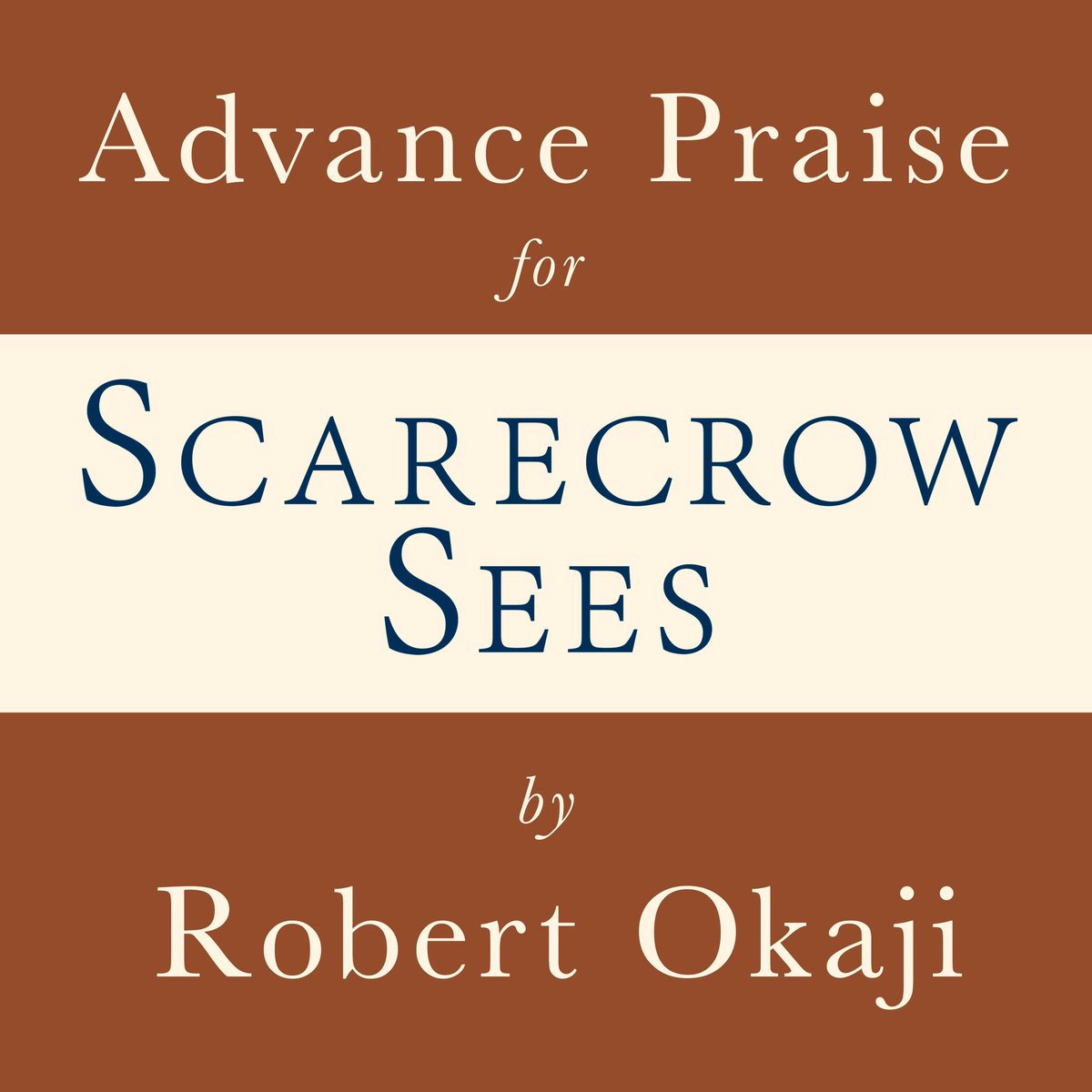 riverglassbooks's tweet photo. Grateful thanks to Sun Hesper Jansen for reading an advance copy of @RobertOkaji’s incredible collection, Scarecrow Sees.
 
Pre-orders are available now. Many thanks to the readers who have already put in their orders! Publication in early 2025.

#handmade #poetry https://t.co/YhL4ix3HSg
