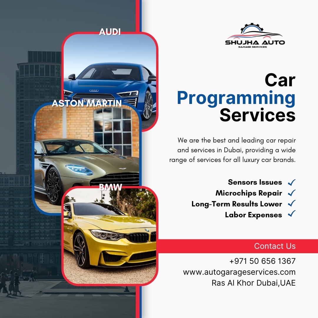 shujhaauto's tweet image. 🚗 𝐂𝐚𝐫 𝐏𝐫𝐨𝐠𝐫𝐚𝐦𝐦𝐢𝐧𝐠 𝐒𝐞𝐫𝐯𝐢𝐜𝐞𝐬 𝐚𝐭 𝐒𝐡𝐮𝐣𝐡𝐚 𝐀𝐮𝐭𝐨! 🚗
📞 𝐂𝐨𝐧𝐭𝐚𝐜𝐭 𝐔𝐬: +971 50 656 1367
🌐 𝐕𝐢𝐬𝐢𝐭 𝐔𝐬: autogarageservices.com
#shujhaauto #shujhaautogarage #carprogramming #carrepair #luxurycarservices #autorepairdubai #shujhaauto