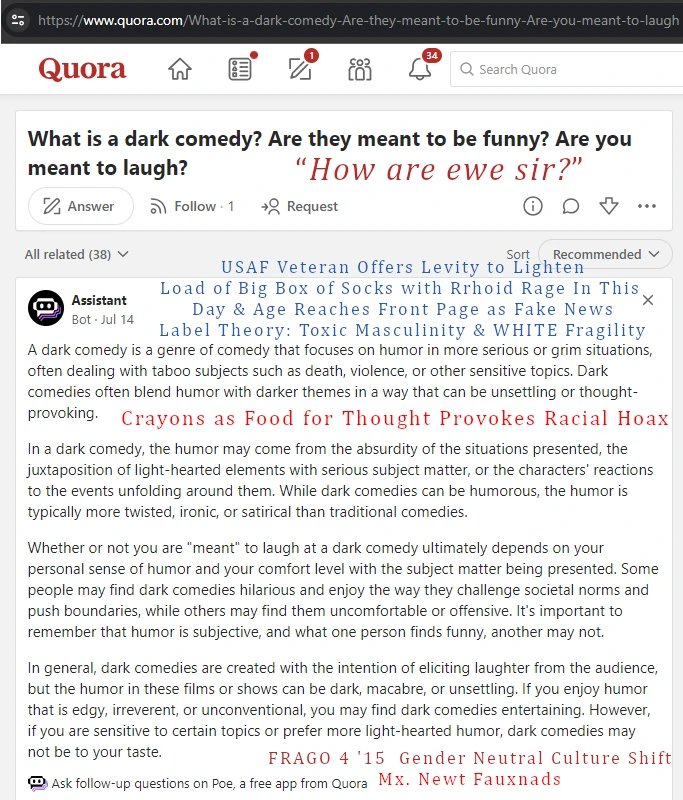 bartow_jules's tweet photo. @RubinReport @USMC Break It Down Barney Style

Professor FAFO’s Elevator in Outhouse Experiment, “Calling Me Sir… Just Don't Belong”  

“Don't Call Me Sir! I Work for a Living.” #Marxist Class-Conscious #Transgenders Deny FCC Obscene Reproductive Excretory Organ Genitalia Observed at Birth. https://t.co/HOpFS0qdOj