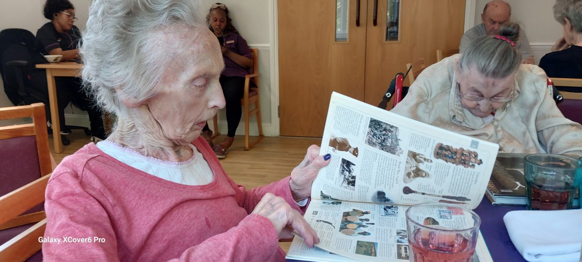 Taking time out for memory books.
<a href="/AnchorLaterLife/">Anchor</a>