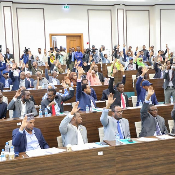 NdaAgency's tweet photo. The National Disability Rights Protection Act was ratified by the Somali parliament today, which is a major step forward for the rights of persons with disabilities in Somalia. This important statute was developed with assistance from the National Disability Agency, https://t.co/bQtUpWfOrN