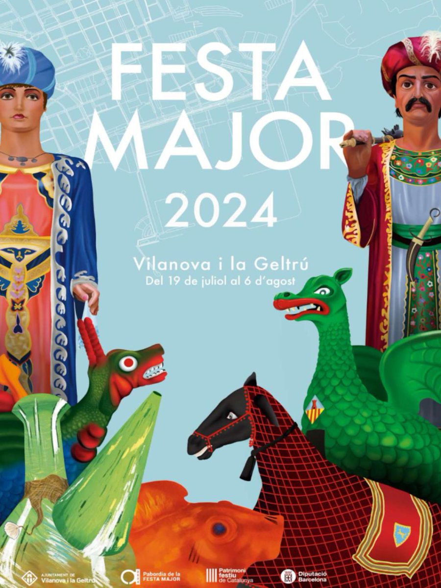 Bona Festa Major! 🔥
Actuacions del Drac, horaris de la paradeta, cercaviles, novetats… tot el que us cal saber de la Festa Major 2024:
dracvilanova.wordpress.com/2024/07/28/fes…

PUM PUM PUM PUM PUM PUM!
🔥🔥🔥🔥🔥🔥🔥🔥🔥🔥🔥