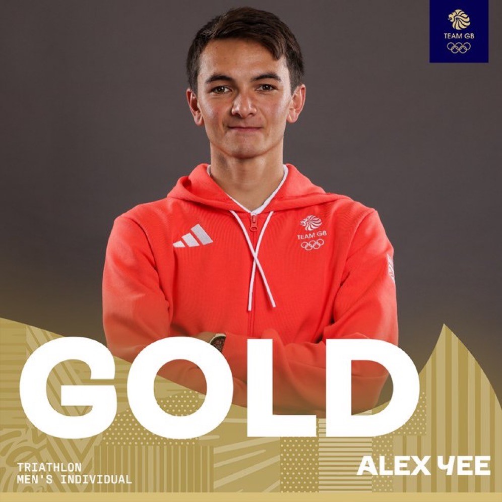 🥇 Alex Yee from Lewisham has achieved a GOLD medal for the Men's Triathlon!

🌟 Alex was a key athlete in our Lewisham London Youth Games team and he trained at the Ladywell Arena.

👏 Lewisham is SO proud!

#TeamGB #Paris2024 <a href="/Lixsanyee/">Alex yee</a> <a href="/Edison1d/">Edison Huynh</a>