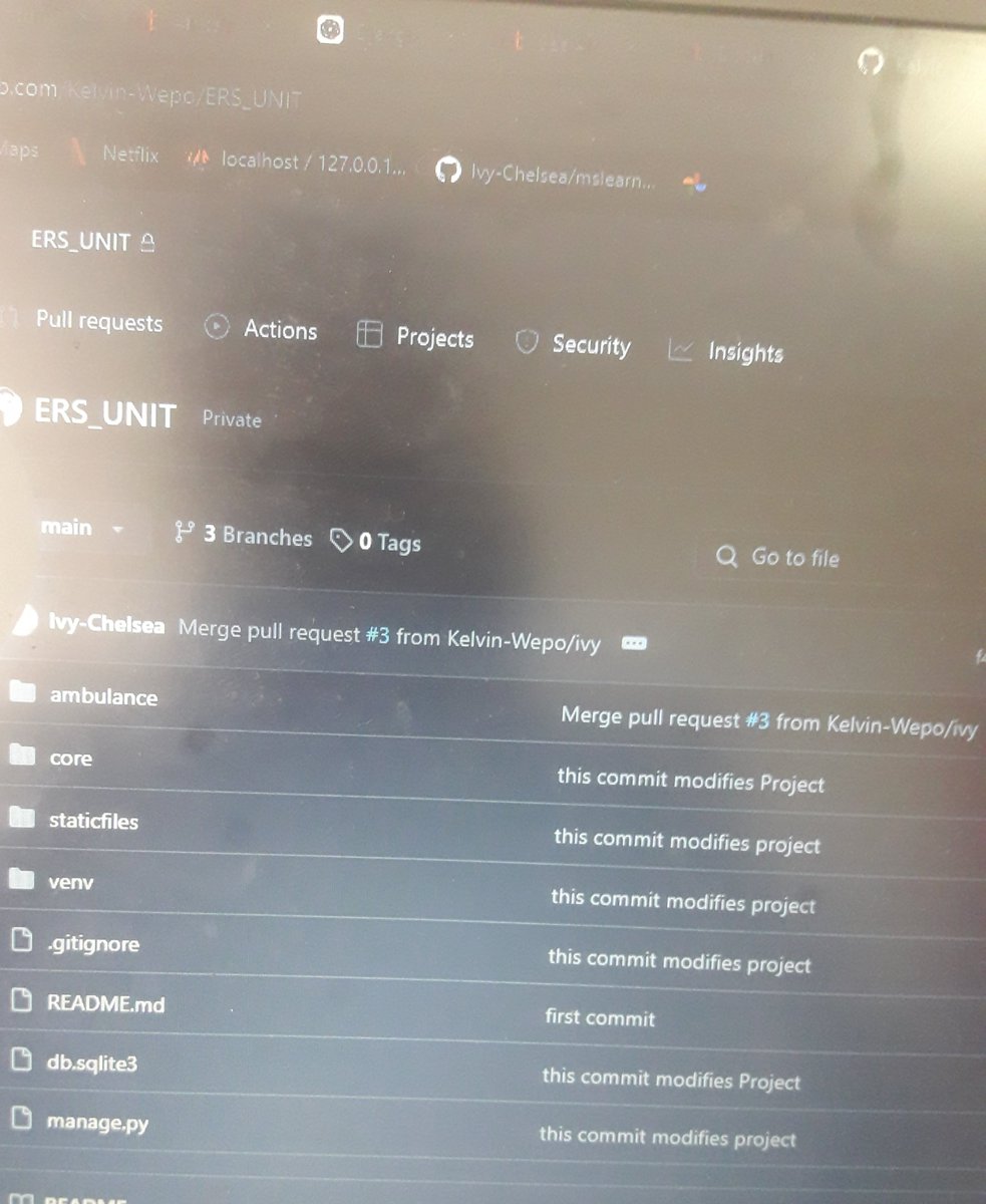 Code😌, push😌, pull😌, merge😌, repeat😊
#WeLoveNerds <a href="/Africastalking/">Africa's Talking</a> <a href="/ATWomenInTech/">ATWIT</a> <a href="/ATCommunityNBO/">Africa's Talking Community Nairobi</a>