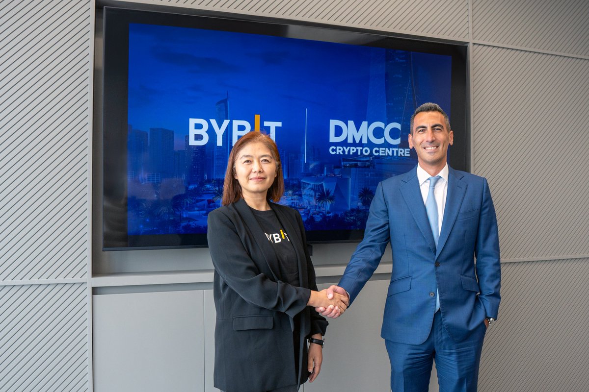 dmcccrypto's tweet photo. We are excited to announce the renewal of #DMCCCryptoCentre's partnership with @Bybit_Official, a key ecosystem partner accelerating the development and mass adoption of the #crypto and #Web3 industries. This partnership will see major events and educational initiatives bringing together global talents to collaborate and innovate in the #tech space.