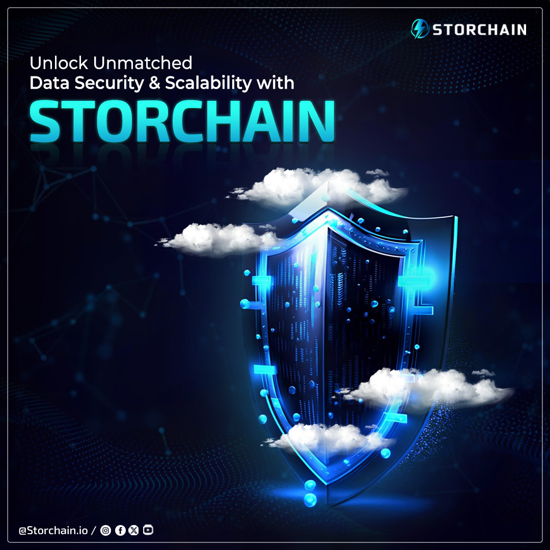 Storchain_io's tweet image. With StorChain, You Can Achieve Unmatched Data Security &amp;amp; Scalability! 💥

 #TechRe#DataSecurity #Scalability