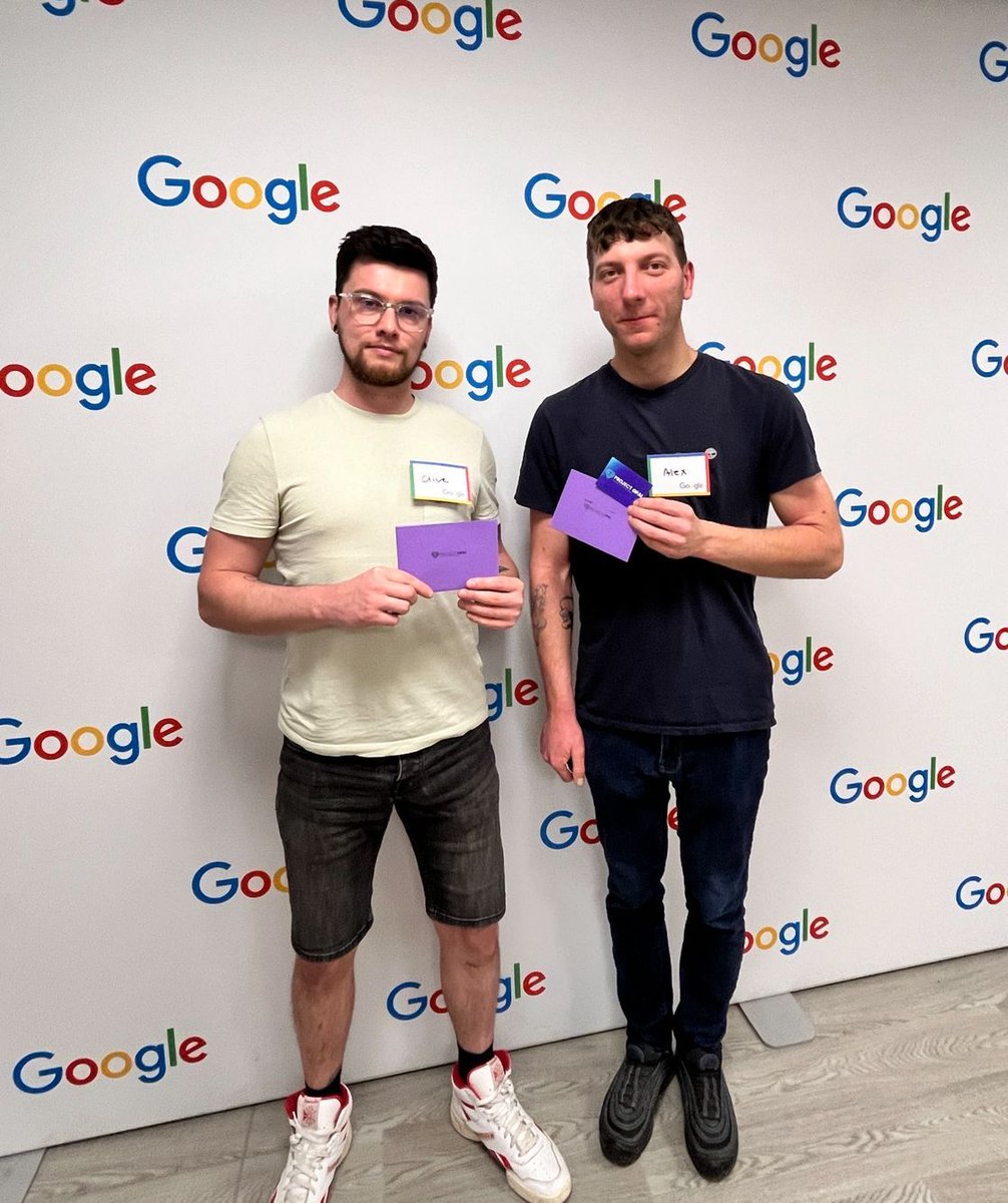ProjectOpalLtd's tweet image. Last Friday, Alex and Clive attended the Google Digital Garage!

They covered topics like &quot;Get Your Business Visible with Google&quot; and &quot;Boosting Your Productivity with AI.

#ProjectOpal #Google #BusinessGrowth #TeamTraining #ProfessionalDevelopment