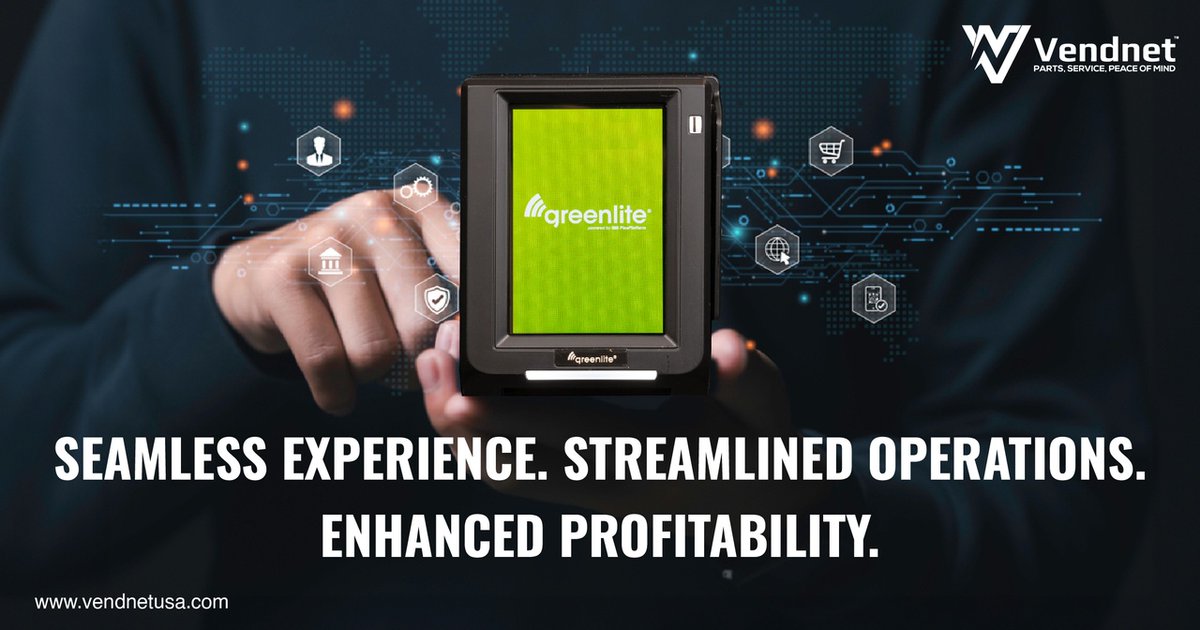 VendNetUSA's tweet image. Nearly 70% of all vending machine purchases are made using cashless payment options. Don't let your business lag behind—make the smart move towards a cashless future with Greenlite Cashless! Learn more
#greenlitepico #cashlesstechnology #greenlitecashless bit.ly/3zldyQS