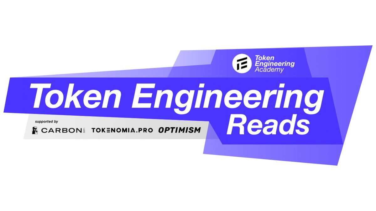 tokengineering's tweet image. 5/ This newsletter is supported thanks to funding from @CarbonDeFixyz, @tokenomiapro, and @Optimism #RetroFunding! 🌈 💜

Subscribe below to #TokenEngineeringReads for more educational content like this delivered straight to your inbox.
buff.ly/3lgTJUj