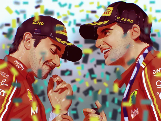 charlos  #charlesleclerc #carlossainz #f1 