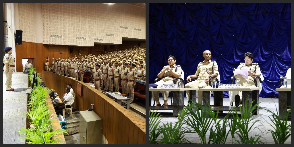 abhilasha_bisht's tweet photo. Interacted with the Trainee Constables @RBVRR_TSPA as they reach the halfway mark of their training. Addressed their concerns and motivated them by sharing real-time scenarios. Proud of their progress and dedication! #PoliceTraining #FutureProtectors #TelanganaPolice @TelanganaCOPs