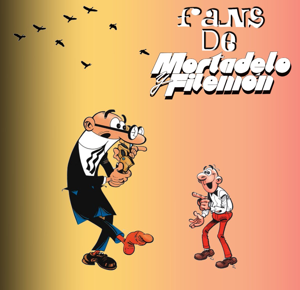 Fans De Mortadelo y Filemón tweet media