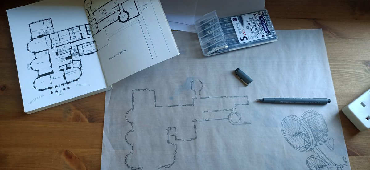 Tracing plans today, to give a framework to the cartographs.