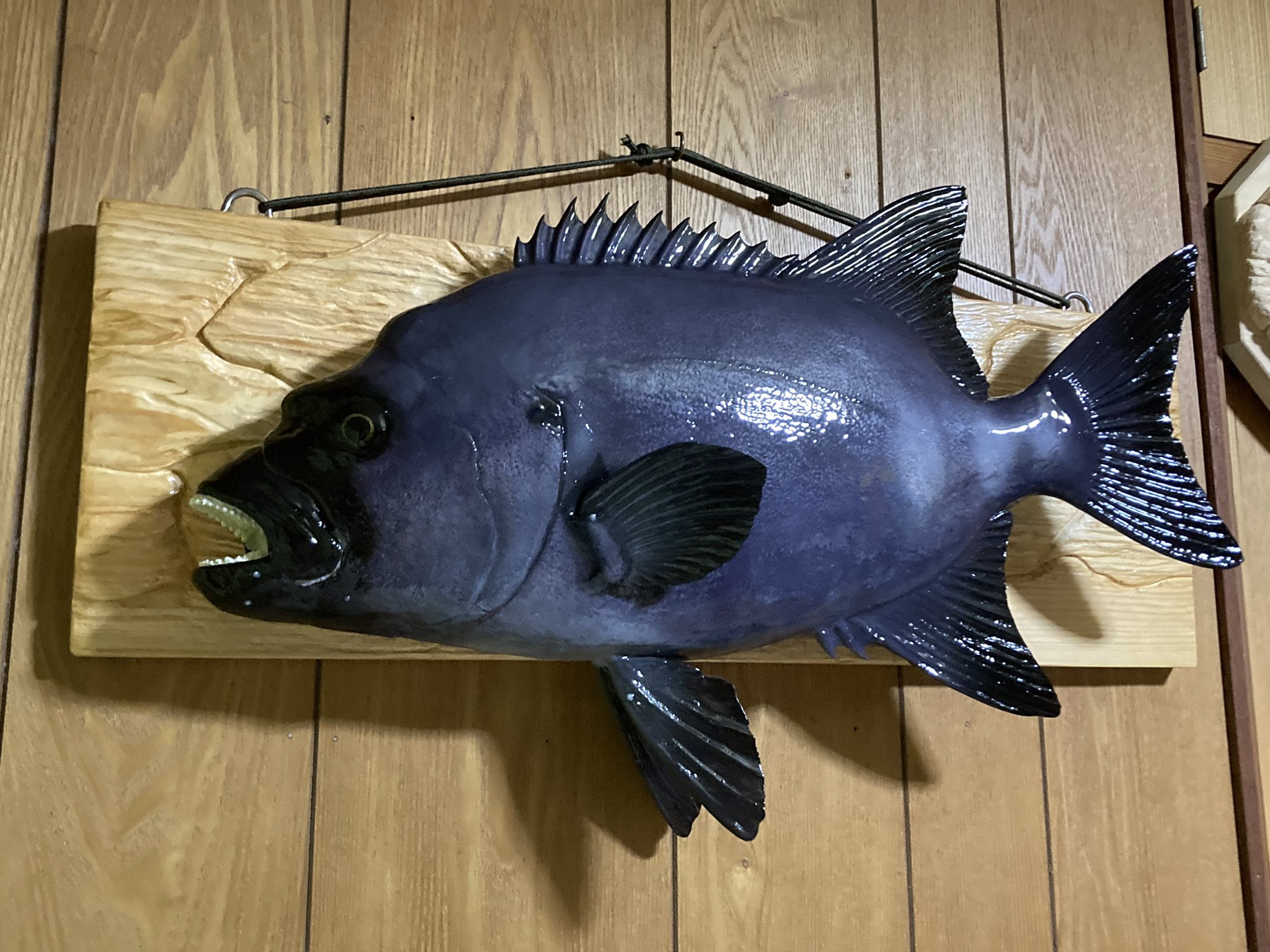 木彫り 鯛 タイ 木彫り 鯛 タイ 黒鯛師 THEヘチ Selection ZX | 黒鯛工房