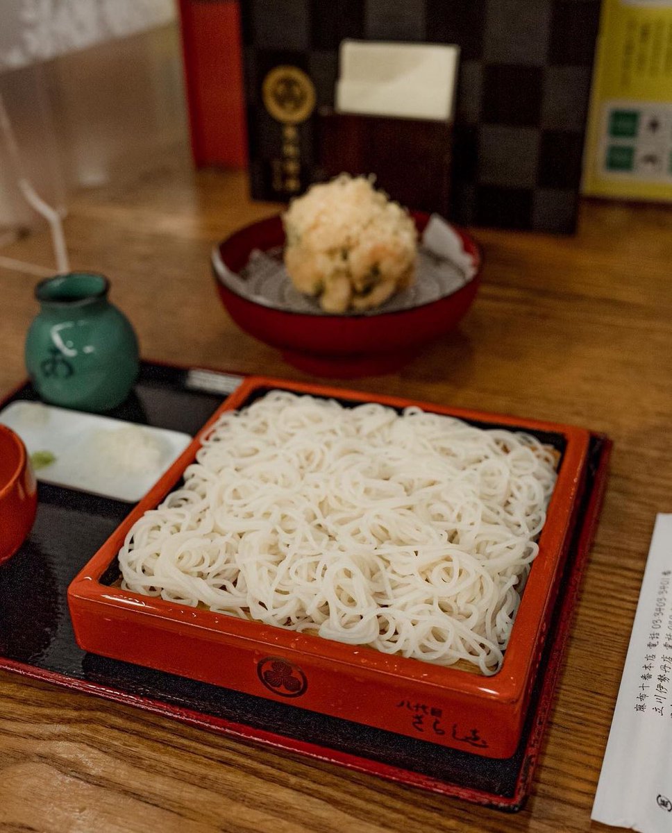 更科堀井　麻布十番
📍 maps.app.goo.gl/YL8wB4TqfmdsAq…

ウヌさんお蕎麦食べたんだねぇ〜🇯🇵
#CHAEUNWOO #チャウヌ #차은우