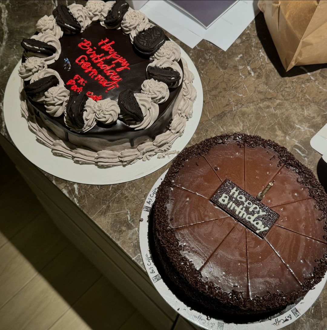 MutyaCoronel's tweet photo. Birthday cake for Gemma (Kao) from Pat-pat (Joshua)!🎂

📷 from #KaoriOinuma's IG post https://t.co/7jt6VCEv7I