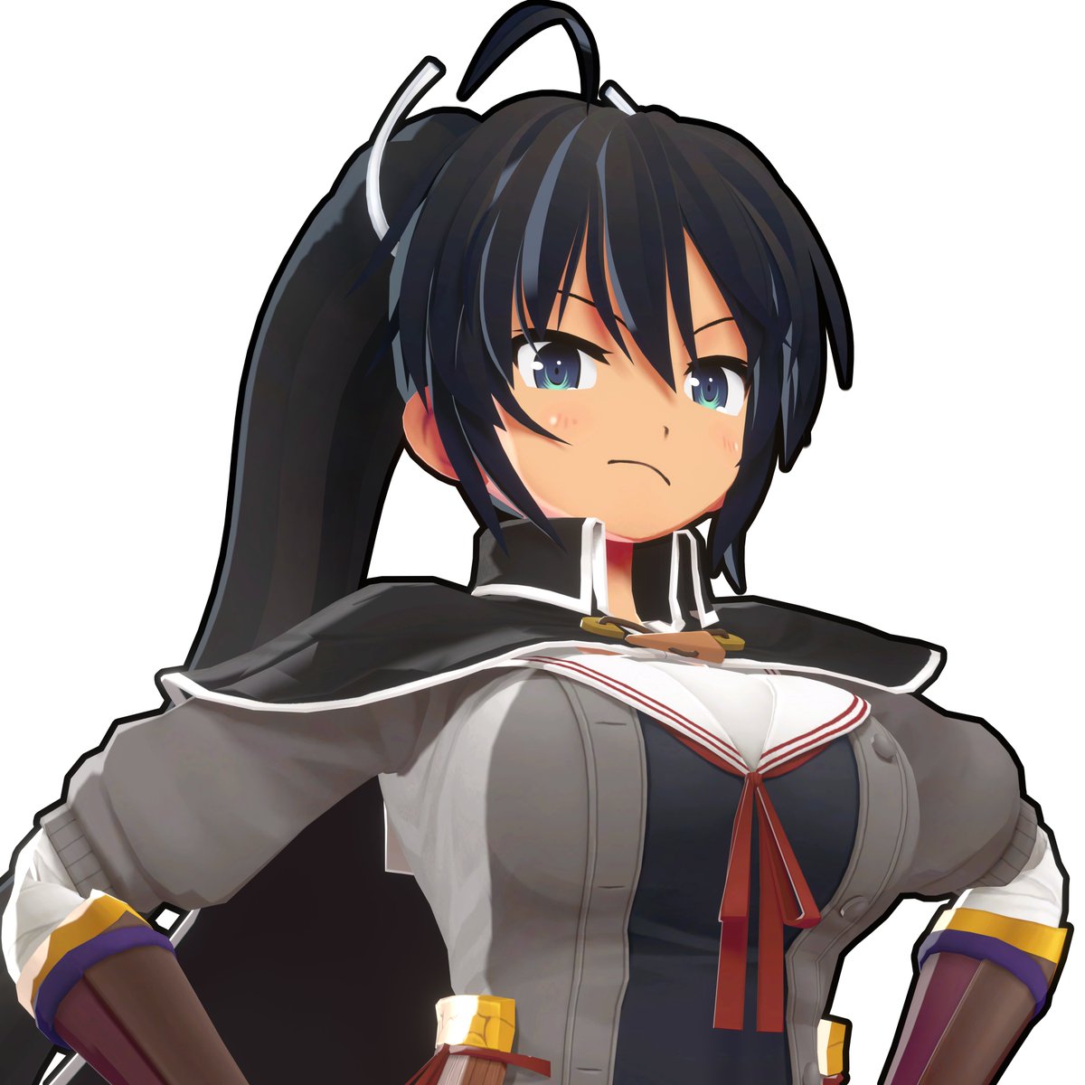 Simple Homura Render #SenranKagura #Homura #Blender3d