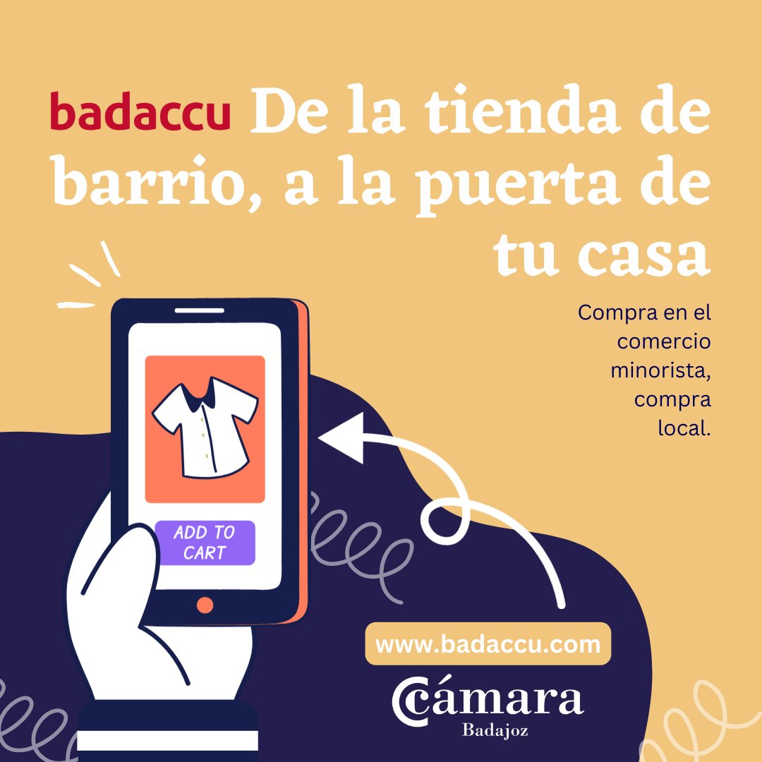 🌟 ¡De la tienda de barrio a la puerta de tu casa! 

#Badaccu, conectamos los negocios locales y minoristas con clientes como tú, que valoran la calidad y la cercanía. 

badaccu.com

#CompraLocal #CompraOnline