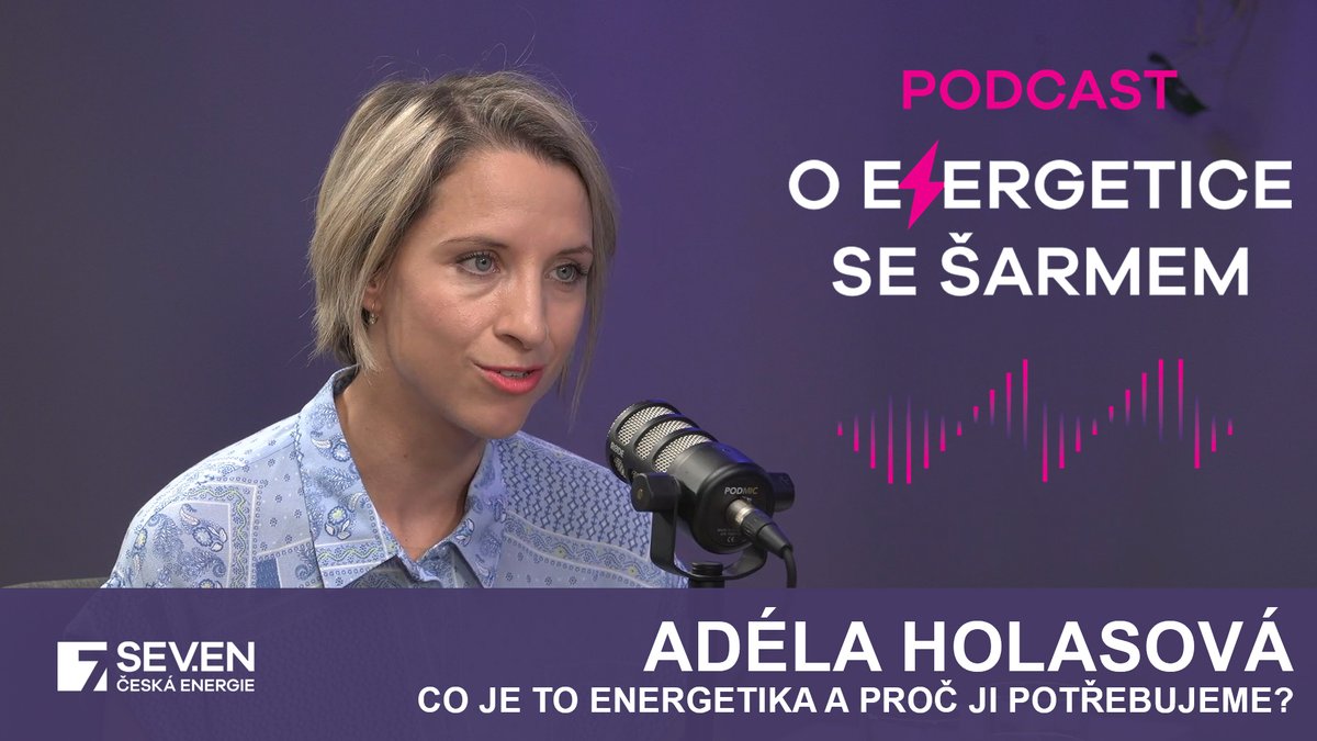 🎙️ Nový díl podcastu "O energetice se šarmem" je venku! 🌟

🔌 V tomto díle se Adéla Holasová, zakladatelka a projektová manažerka projektů Energetická gramotnost a Klimatická gramotnost, ponoří do detailů elektroenergetické soustavy. Probereme, jak můžeme ve svých domácnostech