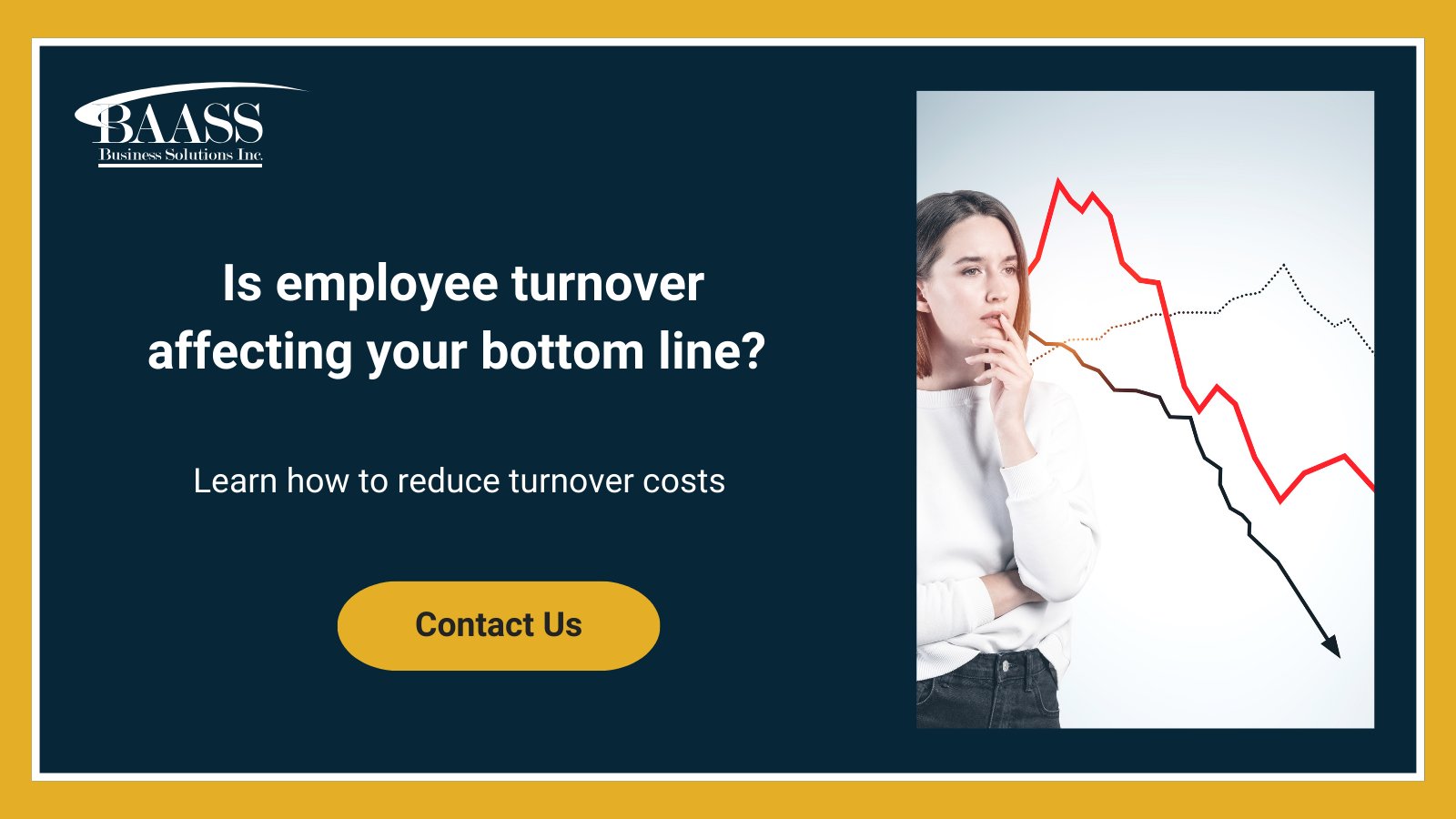 BAASS ERP & CRM on X: “Is employee turnover affecting your bottom