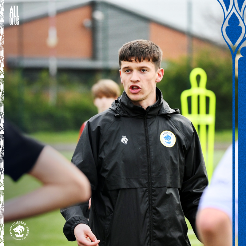 ChesterFC's tweet photo. 🔵 @CFCYouthAcademy are looking to recruit Lead Coaches for their U10's, U12's and U14's age groups for five hours work per week and a competitive rate of pay.

📧 Interested? Please email mike.vickers@chesterfc.com with a brief summary of coaching qualifications and experience.