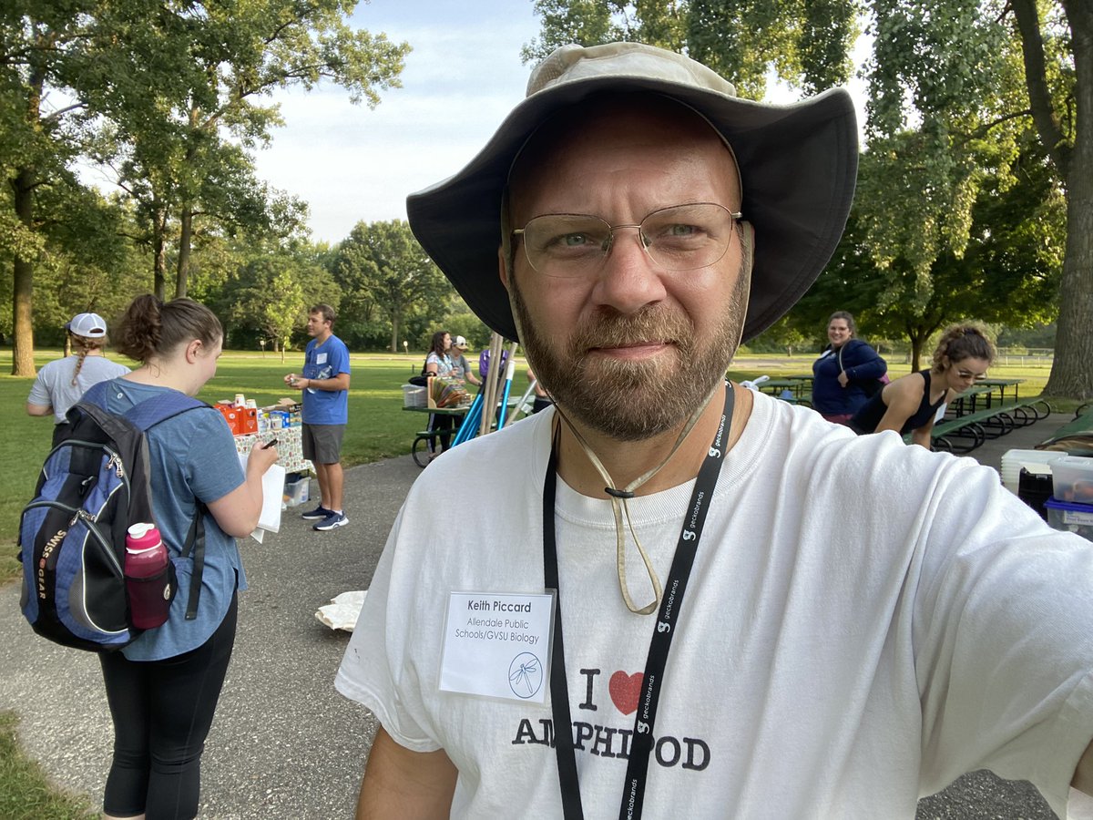 KeithPiccard's tweet photo. Getting ready to lead macroinvertebrates using #TheRAILApp and @MiCorpsMI https://t.co/eUO6XinMwr