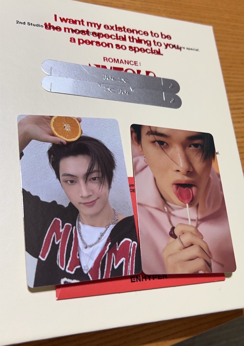 ENHYPEN 公開放送 サノク トレカ ジョンウォン