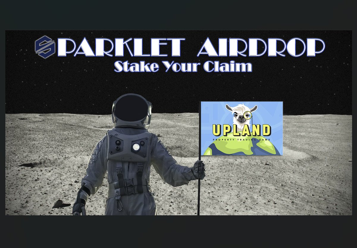 therealuplando's tweet image. Plant Your Flag!
$SPARKLET #SPARKLET #Web3