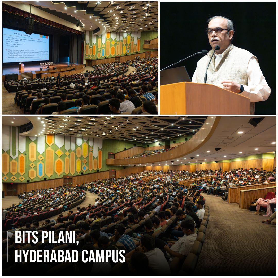 #Orientation2024 #BITSPilani #Goa #Hyderabad
Join us in celebrating and welcoming the 3,026 talented students admitted to all First Degree programs (B.E., M.Sc., and B. Pharm) across BITS Pilani's three Indian campuses! We're pleased to announce that this