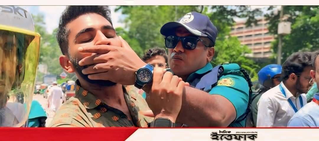 ShaonTahmina's tweet photo. #StudentsUnderAttack #StepDownHasina #SaveBangladeshiStudents https://t.co/3rTR1Tc4a1