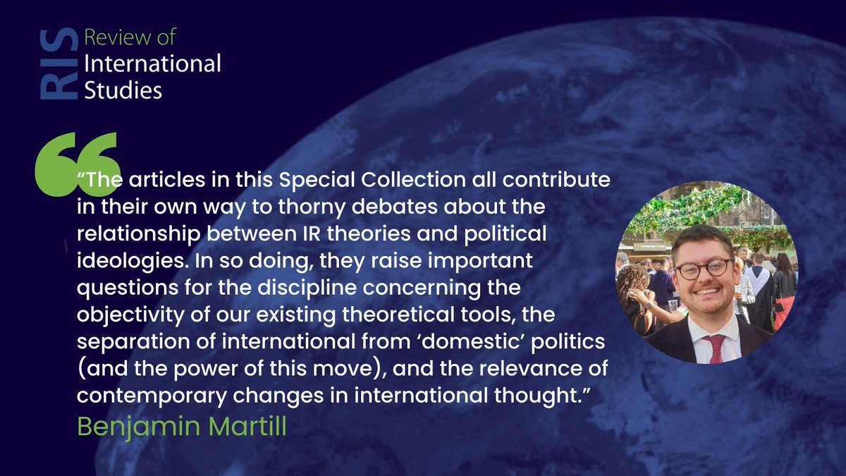 RIS (@risjnl) on Twitter photo 🚨 Today is the LAST DAY to get free access to editor Ben Martill's curated collection on ideology and IR theory. Visit our site today to download articles by <a href="/abrahamsen_rita/">Rita Abrahamsen</a>, <a href="/drdeorellana/">Pablo de Orellana</a>, <a href="/HolthausLeonie/">Leonie Holthaus</a> & more.
📚👉 buff.ly/3vgmdT1 🚨 Today is the LAST DAY to get free access to editor Ben Martill's curated collection on ideology and IR theory. Visit our site today to download articles by <a href="/abrahamsen_rita/">Rita Abrahamsen</a>, <a href="/drdeorellana/">Pablo de Orellana</a>, <a href="/HolthausLeonie/">Leonie Holthaus</a> & more.
📚👉 buff.ly/3vgmdT1