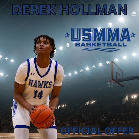 Derek Hollman Jr (@derek_hollman14) on Twitter photo #AGTG After a great conversation with Coach Pryor I am blessed to receive an offer from the United States Merchant Marine Academy! <a href="/usmma_mbb/">USMMA Men’s Basketball</a> <a href="/CoachTyDavis/">Ty Davis</a> <a href="/MustangsNation/">Dallas Mustangs</a> <a href="/HawkinsBoysbb/">Hawkins Boy’s Basketball</a> #AGTG After a great conversation with Coach Pryor I am blessed to receive an offer from the United States Merchant Marine Academy! <a href="/usmma_mbb/">USMMA Men’s Basketball</a> <a href="/CoachTyDavis/">Ty Davis</a> <a href="/MustangsNation/">Dallas Mustangs</a> <a href="/HawkinsBoysbb/">Hawkins Boy’s Basketball</a>