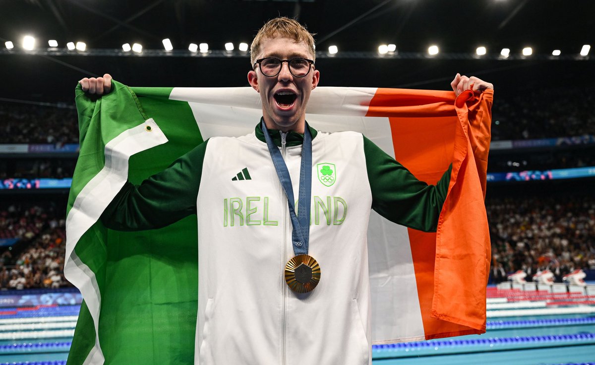 DrHaroldNews's tweet photo. Note to Britain regarding Daniel Wiffen. He’s Irish - not British. How would you like it if Ireland tried to claim English fighter Conor McGregor?? https://t.co/9l199cQN8c