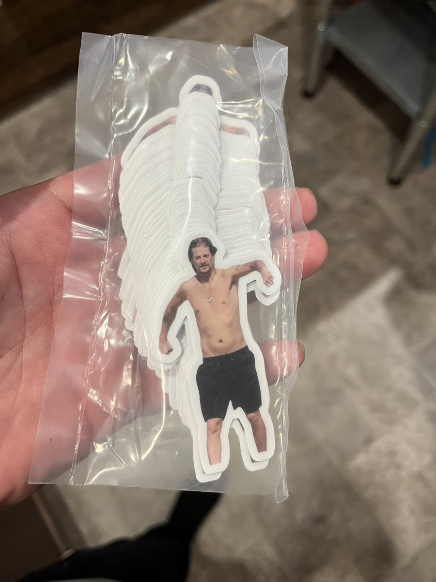 Gonna tag up some more water bottles at work